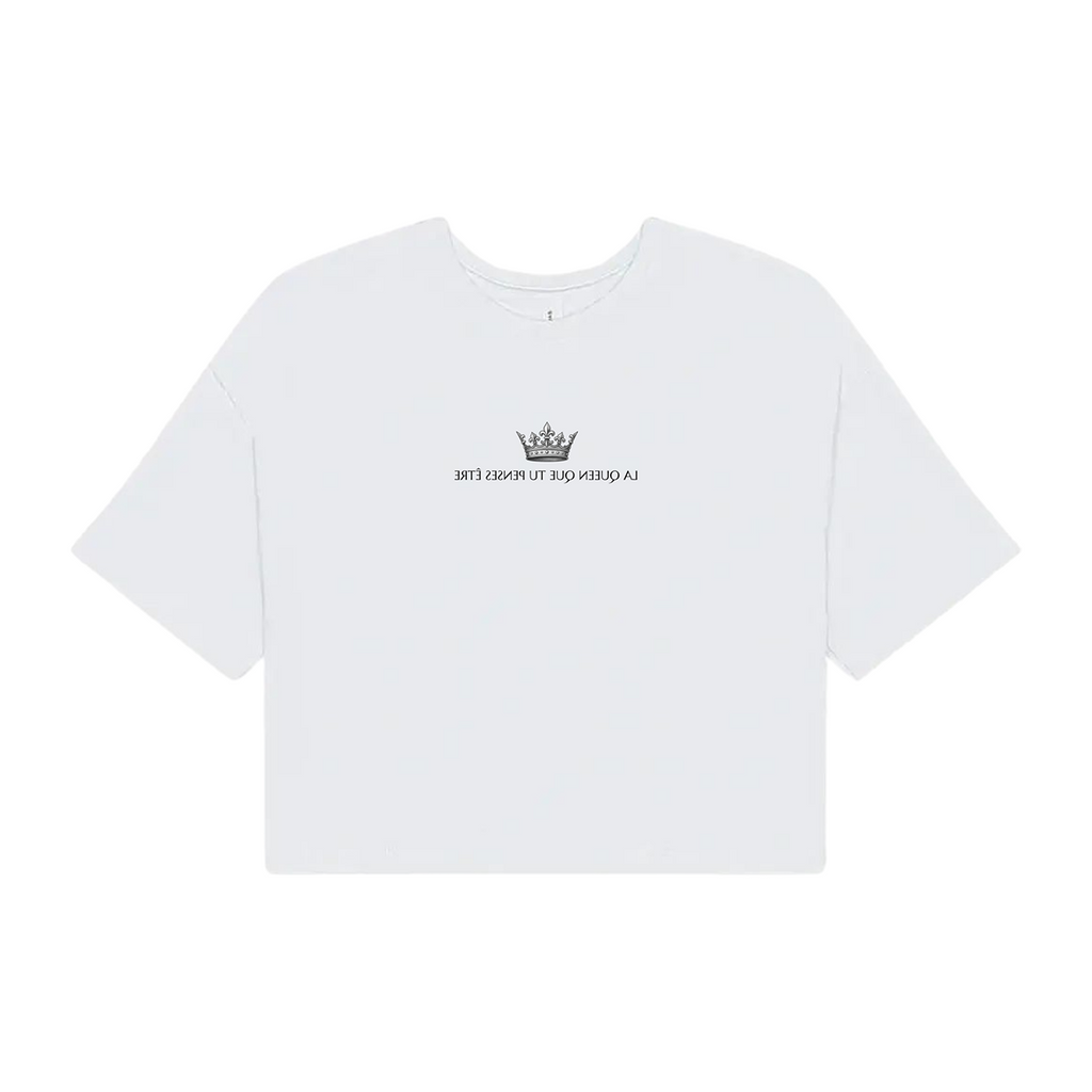 T-shirt Queen – Collection Manifeste (Crop)